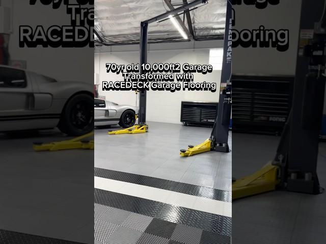 10,000ft2 Dream Garage Transformation - Ford GT, RaceDeck, Porsche, Garage Makeover, Garage Floors