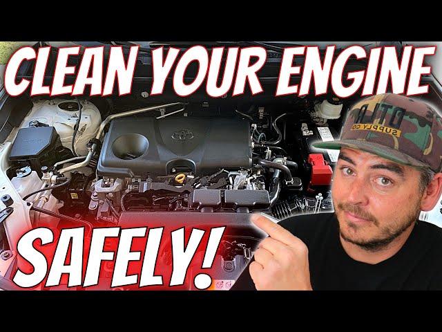 How to SAFELY Clean your Cars Engine | Car Detailing Tips and Tricks