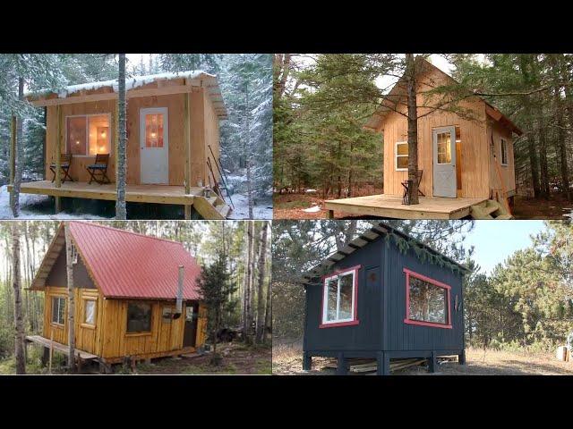 4 Simple Cabins ... Anyone Can Build