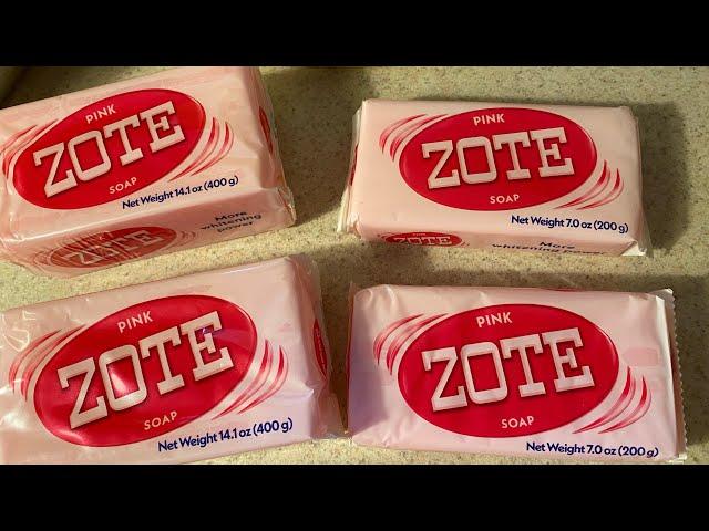 $1.78 to make 5 gallons of laundry detergent with Zote laundry soap bars $1 home cleaning hacks