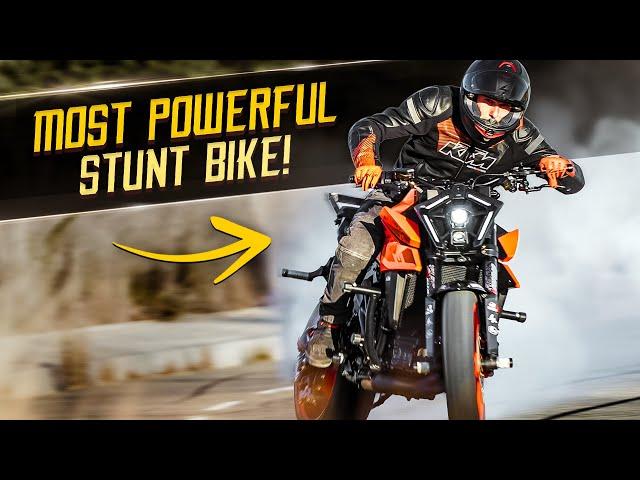 FIRST TEST RUN - IT RIPS  - KTM 990 DUKE STUNT BIKE BUILD! (Part 2 of 2) | RokON VLOG 169