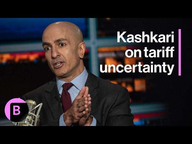 Fed's Kashkari on Interest Rate Moves, 'Stagflationary' Impact of Tariffs