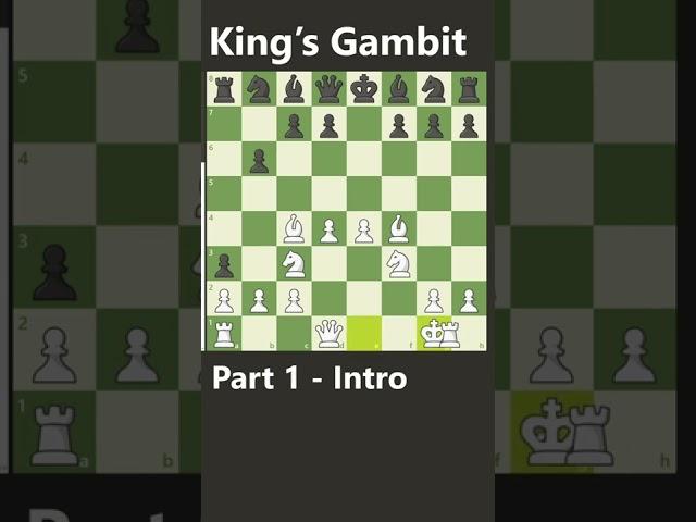 King's Gambit Introduction