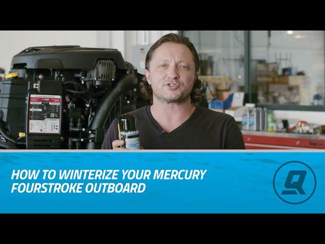 How to Winterize Your Mercury FourStroke Outboard