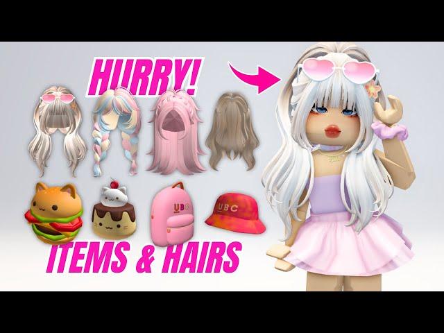 HURRY! GET FREE ITEMS AND HAIRS! 