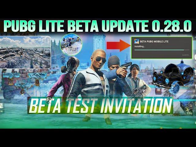  Finally | Pubg Mobile Lite Beta Update Invitation | 0.28.0 New Winter Update Pubg Lite | Pubg Lite