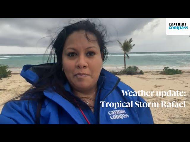 Weather update  Tropical Storm Rafael