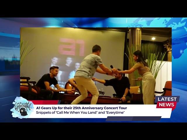 A1 in Cebu 2023: Interview & Song Medley Part 1 | lifeisbeyeeutiful