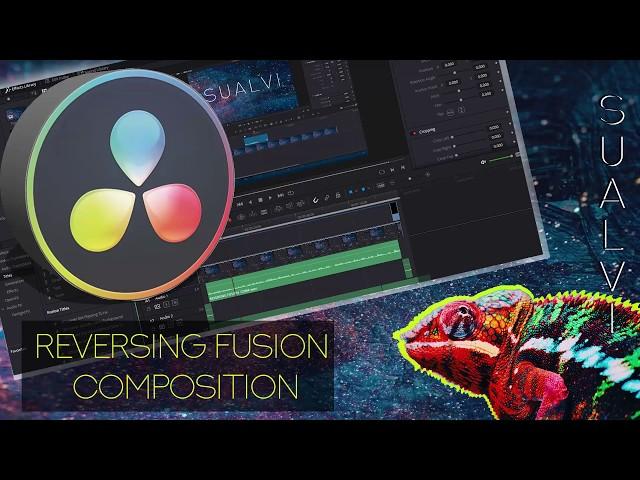 Reversing a Fusion Compositon in Davinci Resolve 16