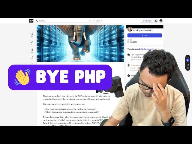 Bye PHP, welcome FrankenPHP