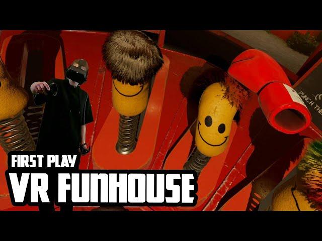 Funhouse VR first play (free game on steam)