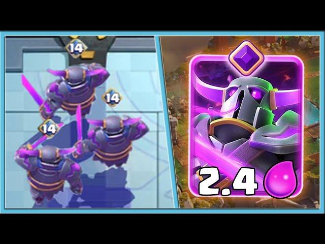  Invulnerable PRKKA EVOLUTION! FAST DECK FOR 2.4 ELIXIR / Clash Royale