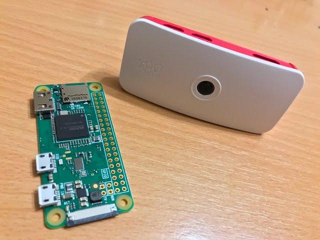 New Raspberry Pi Zero W Kamera & Original Gehäuse (Überwachungskamera)[GER]