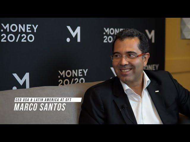 Marco Santos, CEO USA & Latin America , GFT sharing some great insights at Money20/20 Vegas 2022