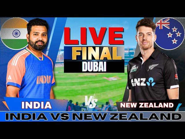 IND vs NZ Final Live | India vs New Zealand Champions Trophy Live Score Updates | Live Cricket Match