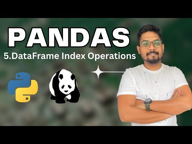 Python Pandas DataFrame Index Operations