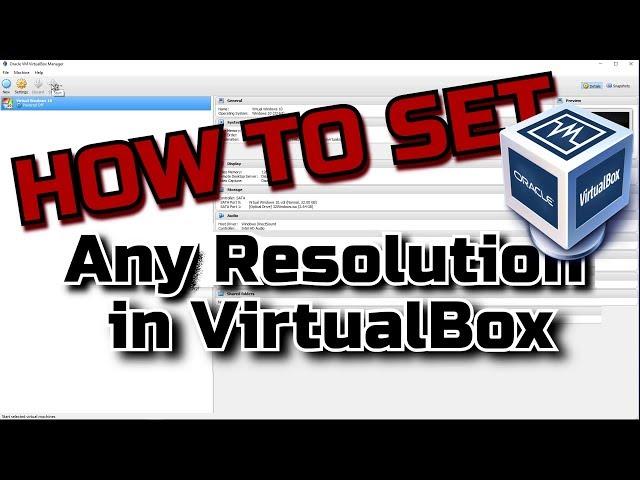 BEST! How To Change VirtualBox Resolution Tutorial [SOLVED 2017]