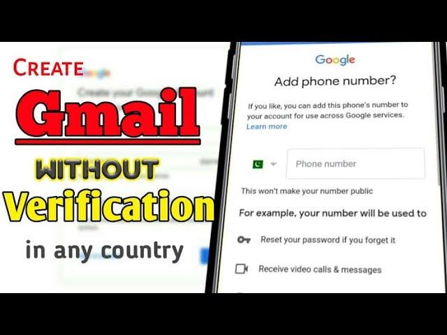 How to create Email without phone number Verification 2021-2022