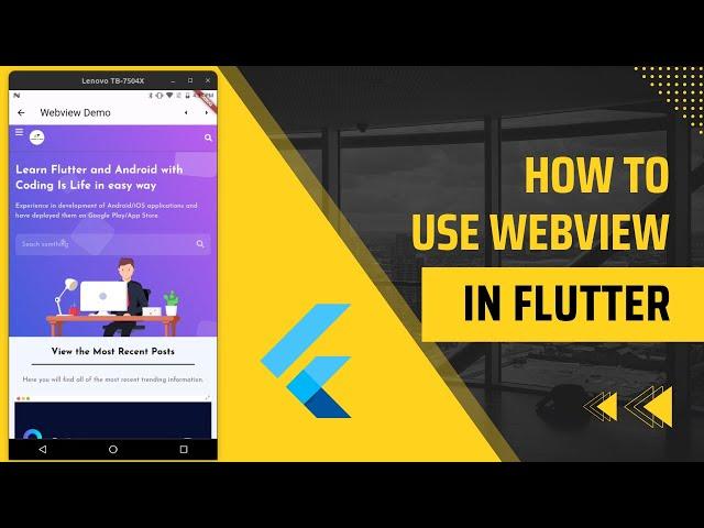 Flutter Tutorial - WebView App | The Right Way