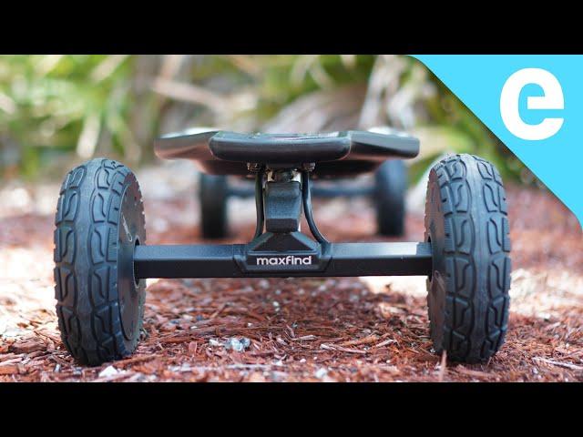 Maxfind FF AT all terrain electric skateboard review: IT ROCKS!!!