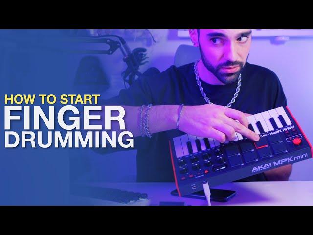 The MOST BASIC Finger Drumming Tutorial For Beginners With The Akai MPK Mini MK3