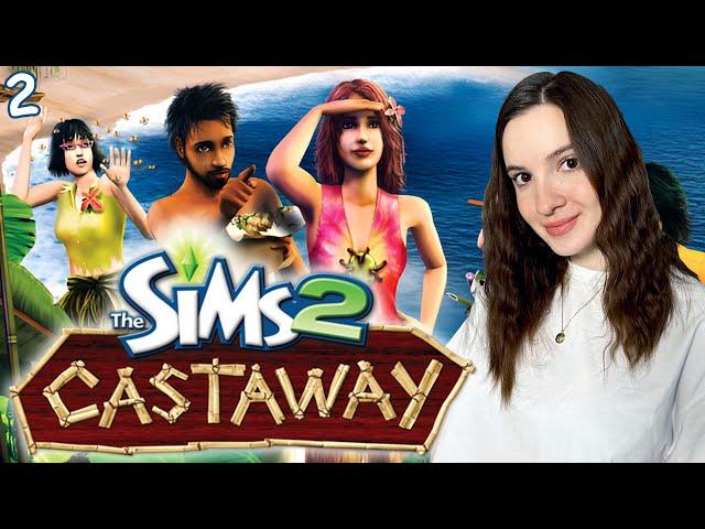 THE SIMS 2 CASTAWAY | Полное Прохождение СИМС 2 РОБИНЗОНЫ на Русском | Обзор | Стрим #2