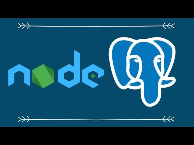 Spinning a lightweight Postgres instance and Consume it with NodeJS
