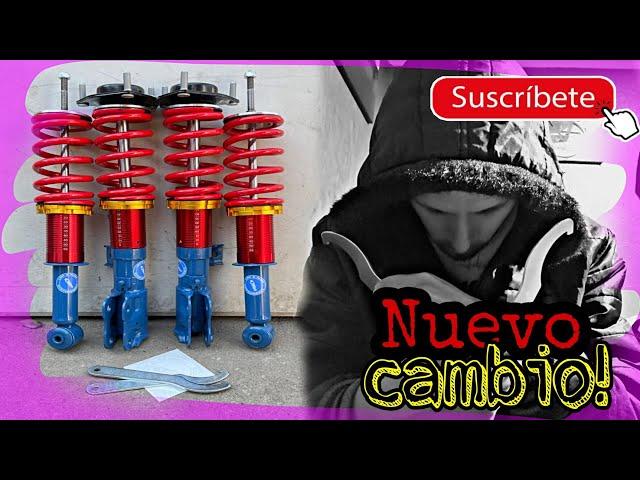 INSTALACIÓN DE SUSPENSIÓN COILOVERS AL MITSUBISHI LANCER |MENTA