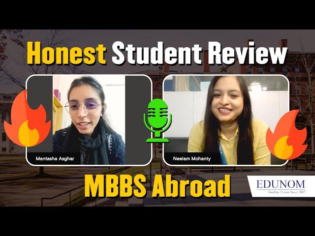 Honest Student Review On MBBS Abroad | Tashkent Medical Academy #mbbsabroad #mbbsadmission #mbbs