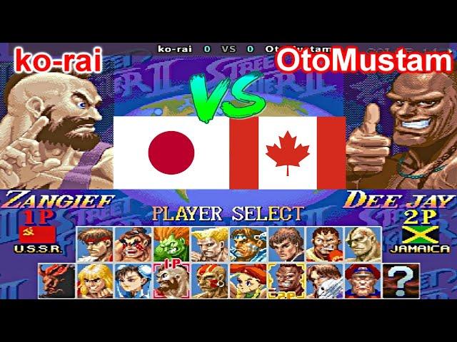 Super Street Fighter II Turbo - New Legacy [Hack] - ko-rai vs OtoMustam