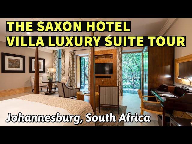 The Saxon Hotel, Villas and Spa | Room tour, Johannesburg, South Africa