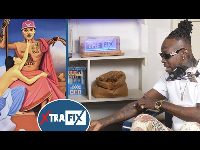 Jeffery Hype Details When & Why He Got His Infamous Vybz Kartel Tattoo || Xtra Fix