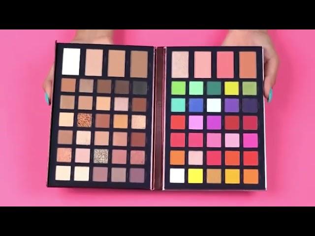 Beauty Glazed Mix & Match 68 Colors Blush, Contour & Eyeshadow Palette - Zeluxia BD