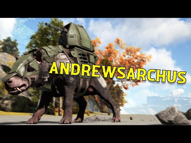 HOW TO TAME AN ANDREWSATCHUS & ALL ITS SKILLS (PC, PS & XBOX) - ARK