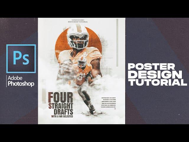 Mastering Sports Poster Design in Adobe Photoshop | New LUT Test!