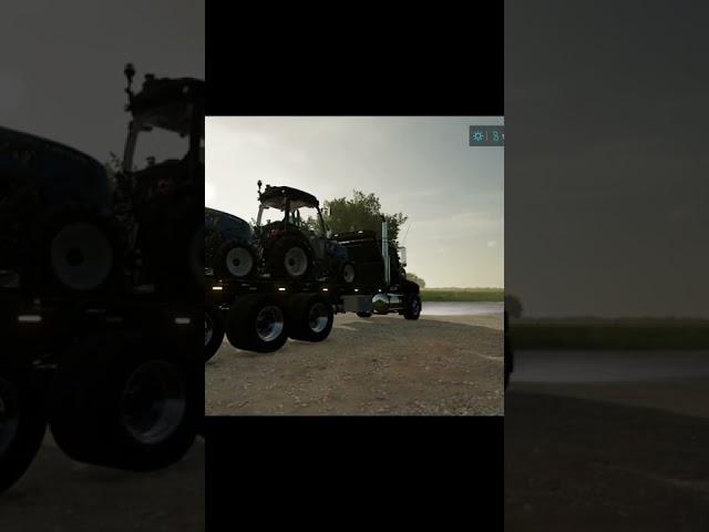 Fs2022 strobe patterns and reflections #farmingsimulator22 #fs22