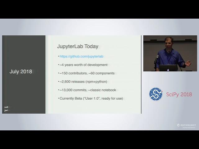 Getting Started with JupyterLab (Beginner Level) | SciPy 2018 Tutorial | Jason Grout