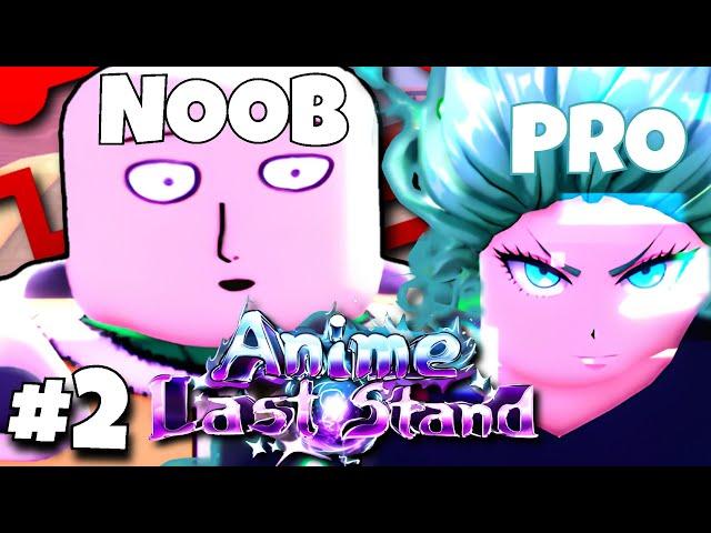 Evolving MY First GLITCHED Unit - Noob To Pro #2 (Anime Last Stand)
