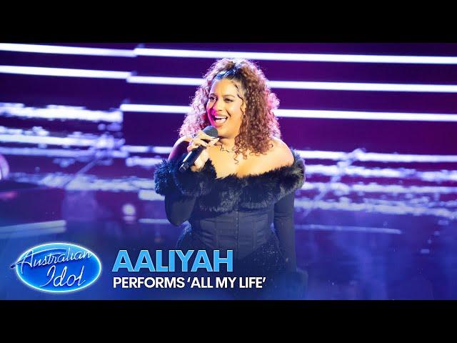 Aaliyah Sings 'All My Life' by K-Ci & JoJo | Australian Idol