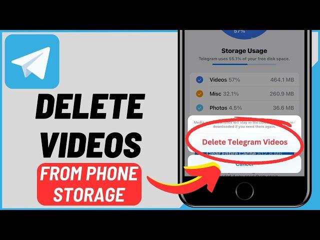 How to Delete Telegram Videos from Phone Storage (2023)