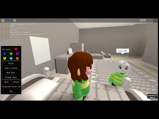 Roblox Undertale RP- Asriel and Chara Story (Part 1)