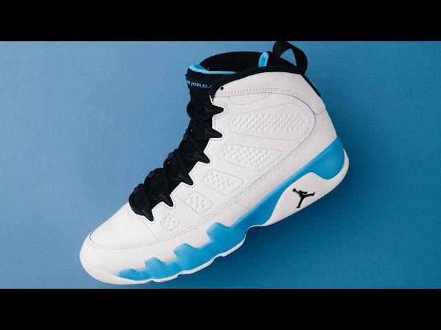 NIKE AIR JORDAN 9 powder blue 2024 retro could have been better but still a great retro