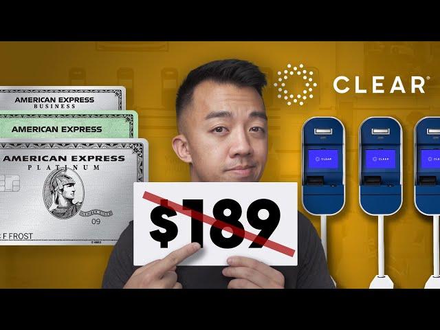 Maximizing American Express CLEAR credit. Do this before February 1, 2023