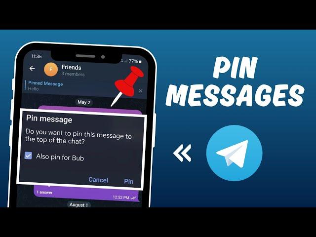 How to Pin Messages on Telegram