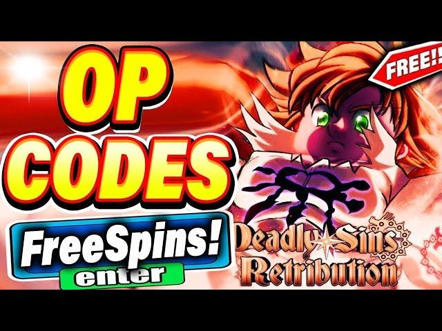 ALL NEW *SECRET* CODES in DEADLY SINS RETRIBUTION CODES! (Roblox Deadly Sins Retribution Codes)