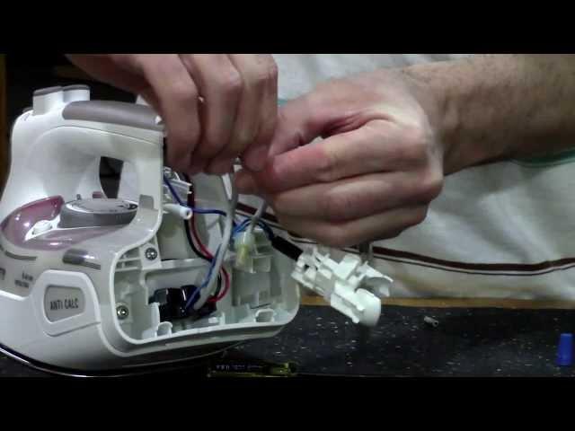 Iron Repair - No Power or bad wire in cord - Rowenta Master