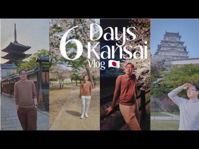 Solo Travelling Kansai Region in Japan  (Osaka, Kyoto, Uji,  Nara, Himeji, & Kobe)