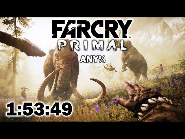 Far Cry Primal Any% Speedrun 1:53:49