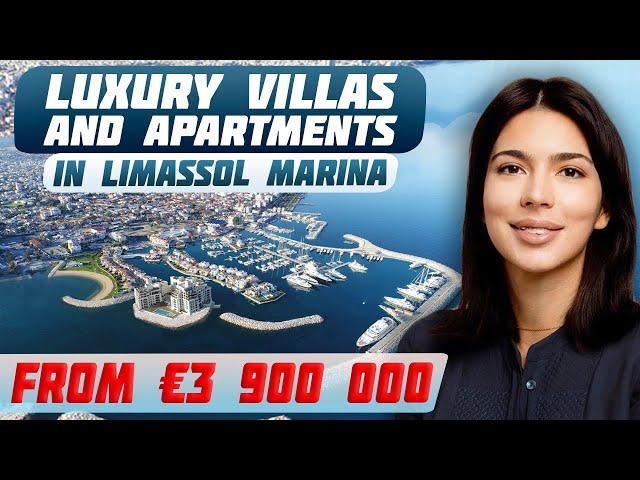 Inside Limassol's LUXURY Marina Community: Private Beaches & Elite Villas | Cyprus Real Estate Tour