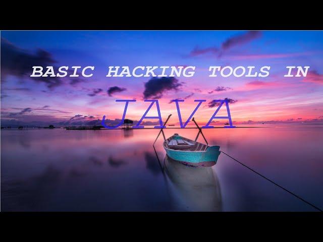 Basic PenTesting Tools in Java | Java programming for RedTeam's basics | HOXFRAMEWORK